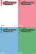 POWERPUFF GIRLS #1 BLANK COVER SET OF 4 (WHITE/PINK/BLUE/GREEN) DYNAMITE.COM EXCLUSIVE