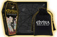 ELVIRA TAROT CARDS SET IN COFFIN BOX, READING MAT & TRAVEL BAG