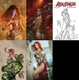 RED SONJA: SHE-DEVIL WITH A SWORD #1 ULTIMATE VARIANT EDITION BUNDLE INCLUDING FIVE QUALIFYING INCENTIVE VARIANTS