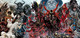 SPAWN FOUR PIECE CONNECTING COVER SET LIMITED EDITION SILVER SIGNATURE SERIES SIGNED BY MARK BROOKS