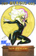 MARVEL COMICS COMMISSIONED COVER ART SIGNED AND REMARKED BY TONY SCOTT AND MARIANO NICIEZA WITH A BLACK CAT SKETCH