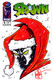 SPAWN #1 30TH ANNIVERSARY BLANK VARIANT SIGNED AND REMARKED BY KEN HAESER WITH A SANTA SPAWN SKETCH!