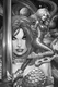 Red Sonja / Barbarella #1 Cover ZB Dynamite.com Exclusive Greg Land Line Art Variant