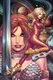 Red Sonja / Barbarella #1 Cover ZD Dynamite.com Exclusive Greg Land Foil Virgin Variant