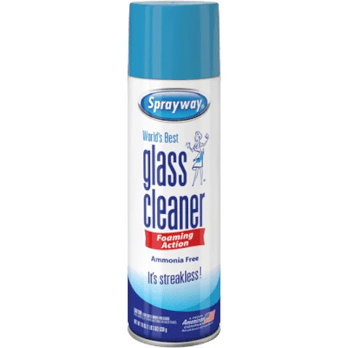 Sprayway SW050 Foaming Glass Cleaner, 19oz Can