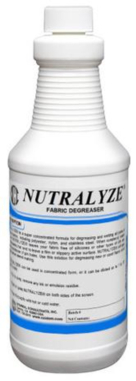 Nutralyze Fabric Degreaser Quart