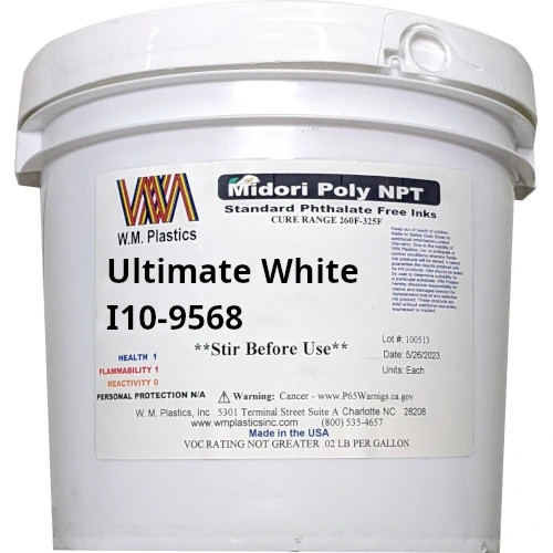 WM Plastics Titan Poly White Plastisol Ink