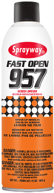 6 Cans Sprayway SW055 Fast Tack Foam and Fabric Adhesive Glue 13 oz, 6 Pack