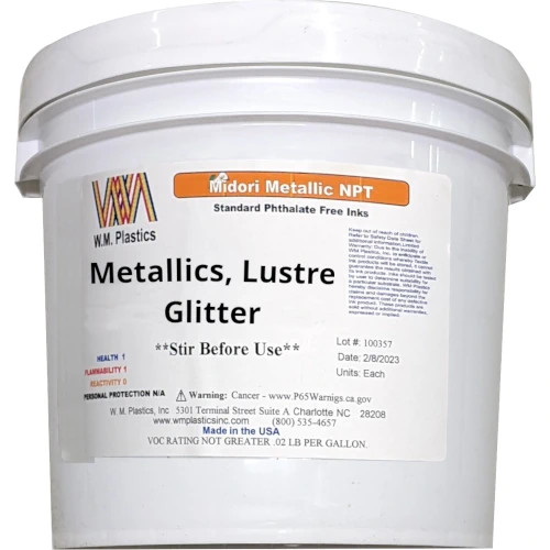 Metallics, Lustre, Glitter