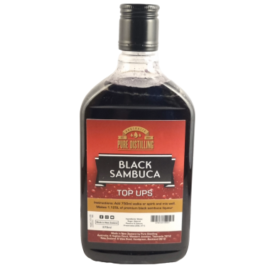 black sambuca top up