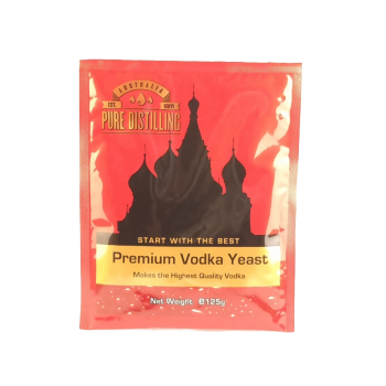 Premium Vodka yeast developed to produce extremely pure alcohol fermentation