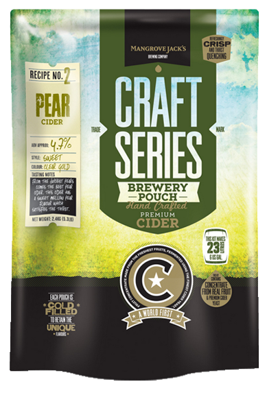 Mangrove Jack's Craft Series Pear Cider Pouch - 2.4kg