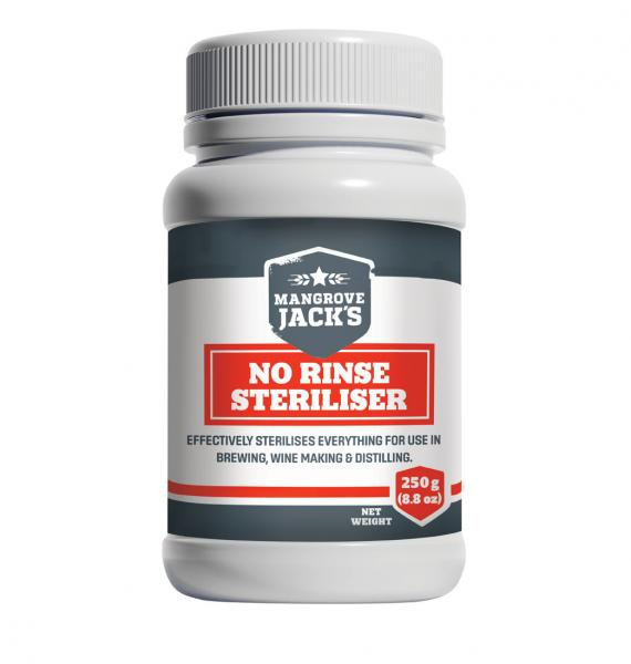 		 Mangrove Jack's No Rinse Steriliser 250g 