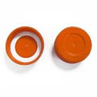 34mm flagon Cap Orange Wadded pack of 10