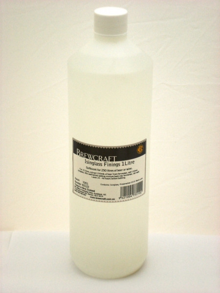 "Used to improve clarity for crystal clear beer and wine. Will also remove unwanted compounds resulting in smoother flavour. Sufficient for 250L of beer or wine.