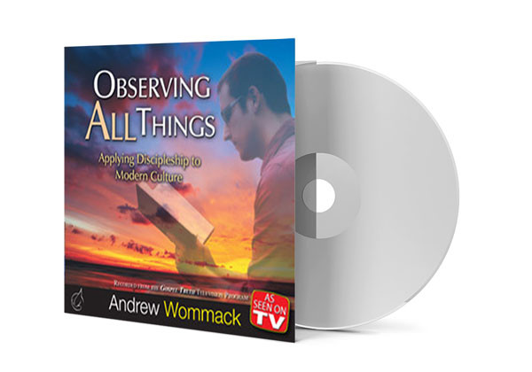 DVD TV Album - Observing All Things - Andrew Wommack Ministries Australia