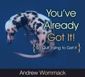 You've Already Got It! You've Already Got It!