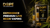 Experience Premium Live Resin Vaping