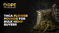 THCA Flower Pounds for Bulk Hemp Buyers
