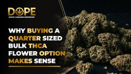 Why Buying a Quarter Sized Bulk THCA Flower Option Makes Sense
