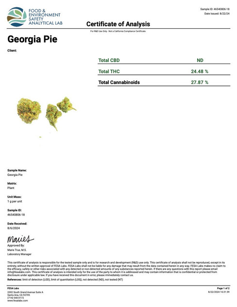 Georgia pie Strain | THCA Flower 1 LB (old and ugly) Georgia pie Strain | THCA Flower 1 LB (old and ugly)
