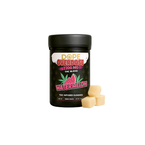 Watermelon THC Gummies – Overdose 2200mg THC Blend png Watermelon THC Gummies – Overdose 2200mg THC Blend png