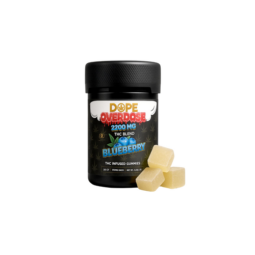 Blueberry THC Gummies – Overdose 2200mg THC Blend png Blueberry THC Gummies – Overdose 2200mg THC Blend png