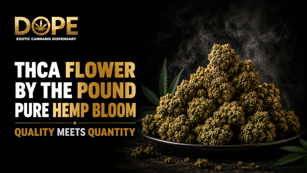 THCA Flower by the Pound Pure Hemp Bloom Quality Meets Quantity