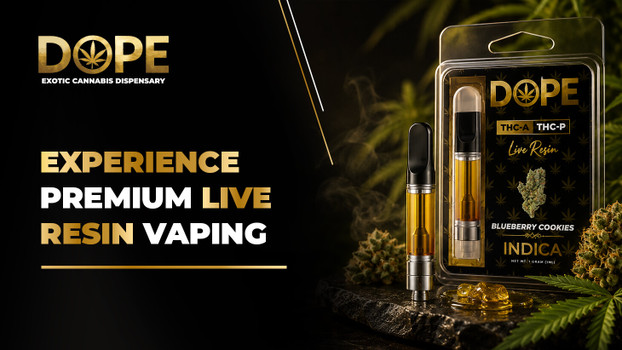 Experience Premium Live Resin Vaping
