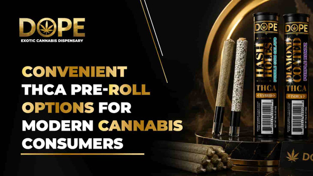 Convenient THCA Pre-Roll Options for Modern Cannabis Consumers