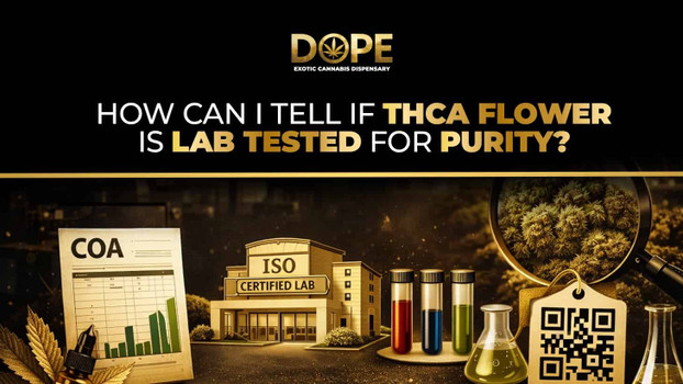 How can I tell if THCA flower is lab tested for purity?