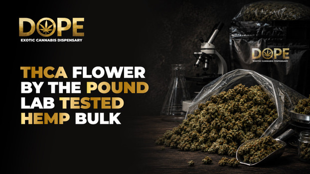 THCA Flower by the Pound Lab Tested Hemp Bulk