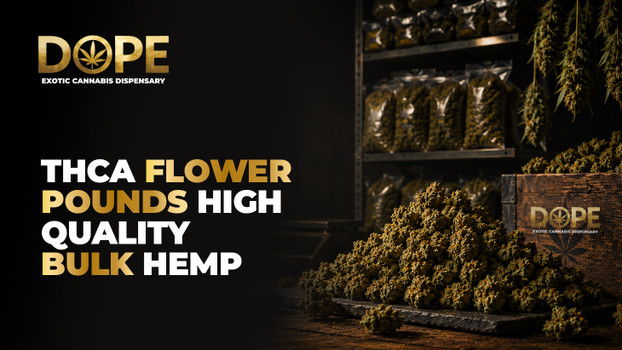 THCA Flower Pounds High Quality Bulk Hemp