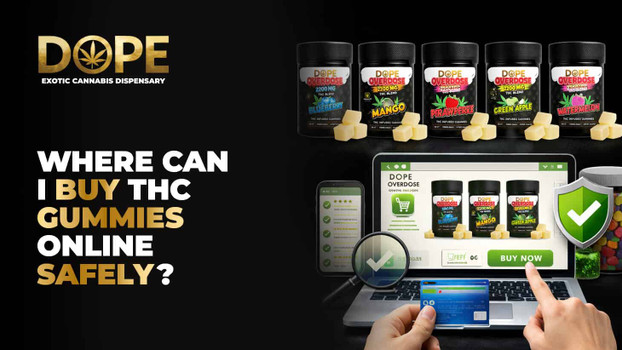 Where can I buy THC gummies online safely?