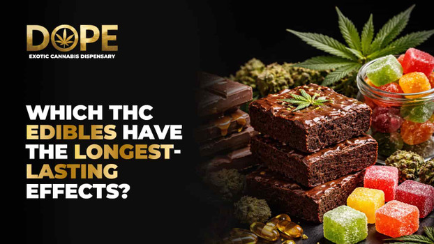 Which THC edibles have the longest-lasting effects?