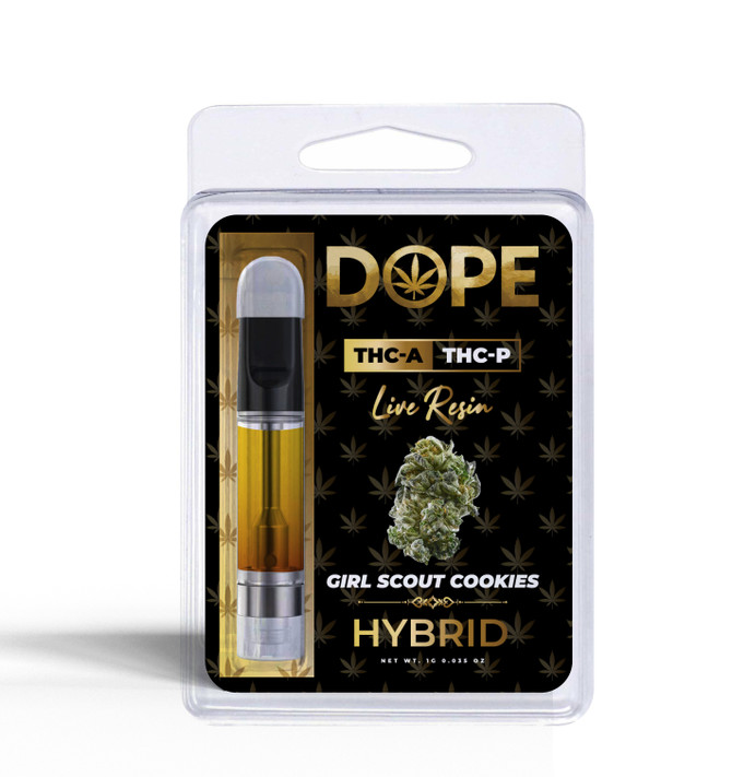 THCA/THCP Vape Cartridge 510 - Girl Scout Cookies - DOPE