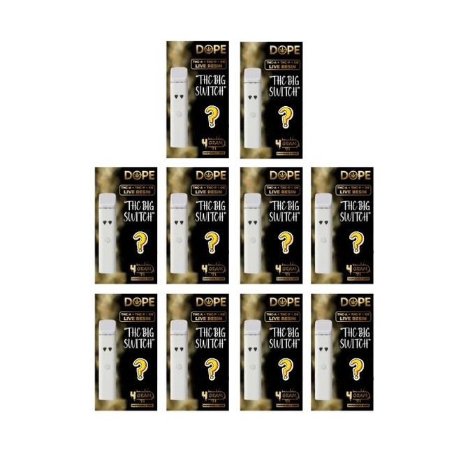 10 pack of disposable THCA vapes deal on dope