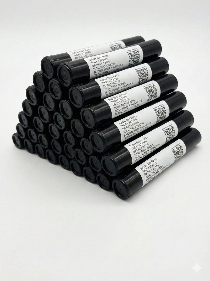 50 THCA Pre Roll Exotics