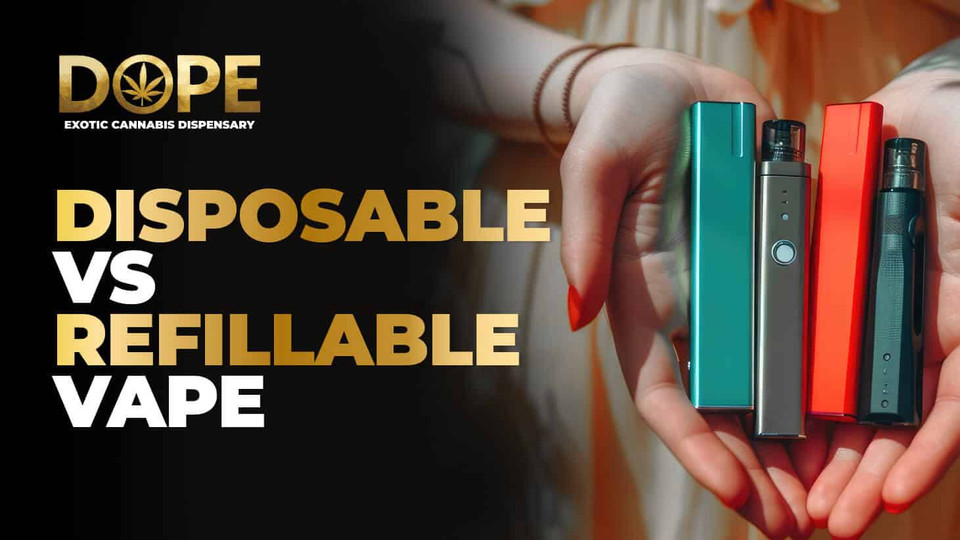 Difference between disposable and refillable vapes