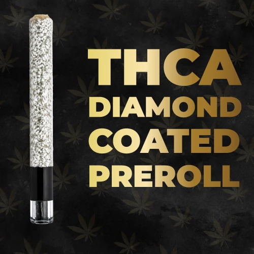 THCA Diamond Coated Preroll
