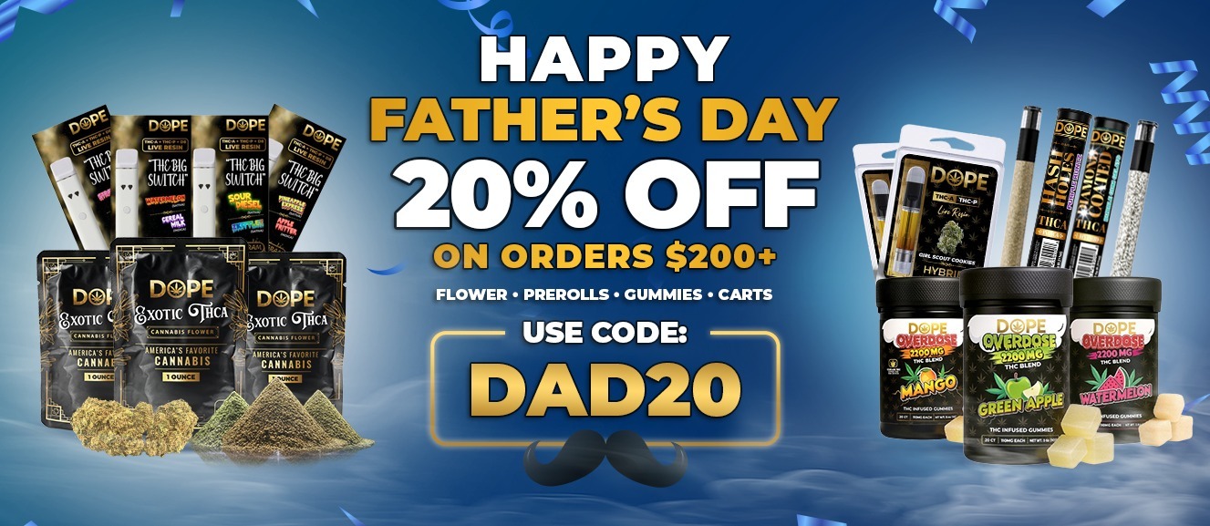 Happy Father's Day 20% OFF