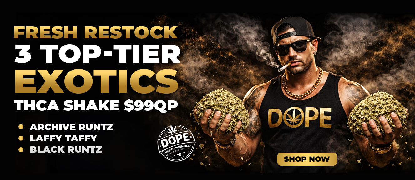 FRESH RESTOCKED 3 TOP TIER THCA EXOTICS SHAKE