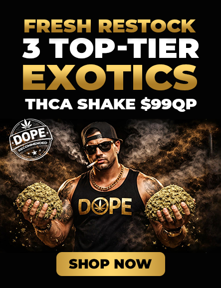 FRESH RESTOCKED 3 TOP TIER THCA EXOTICS SHAKE