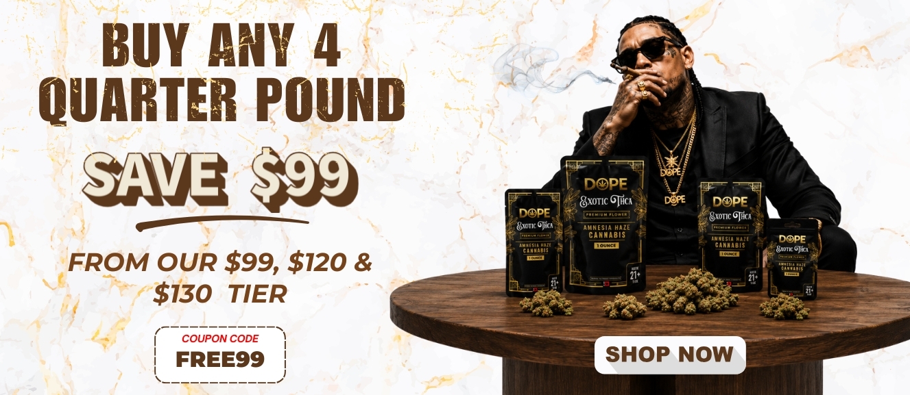 Sale on THCA Flower Quarter Pound