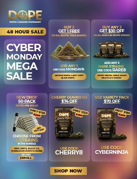 Mobile Slide - New stock at the dopest shop