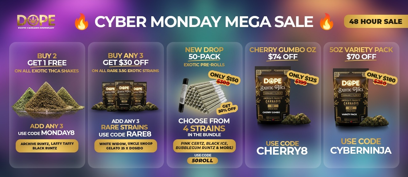 New stock at the dopest shop