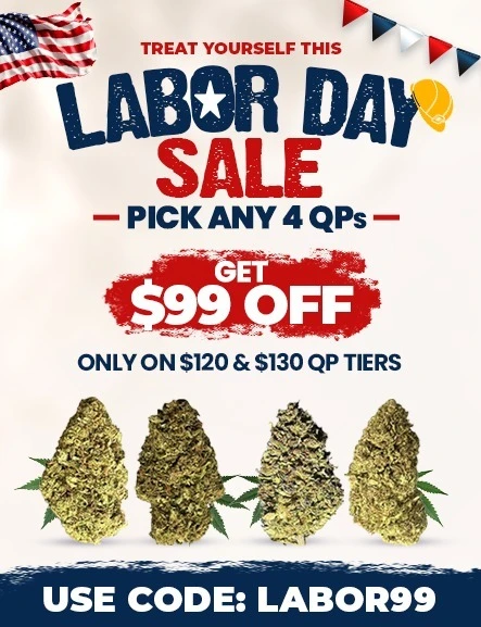 THCA Flower Labor Day Sale