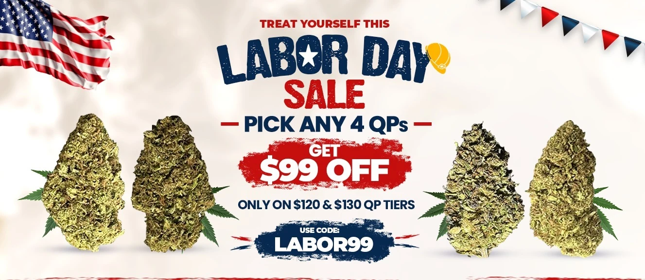 THCA Flower Labor Day Sale