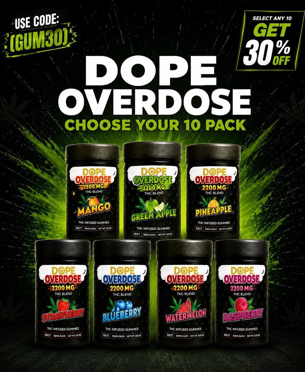 THCA Gummies Overdose by Dope