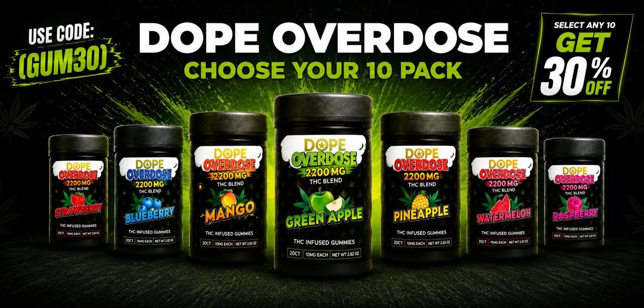 THCA Gummies Overdose by Dope